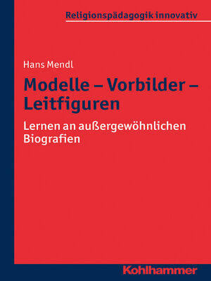 cover image of Modelle--Vorbilder--Leitfiguren
